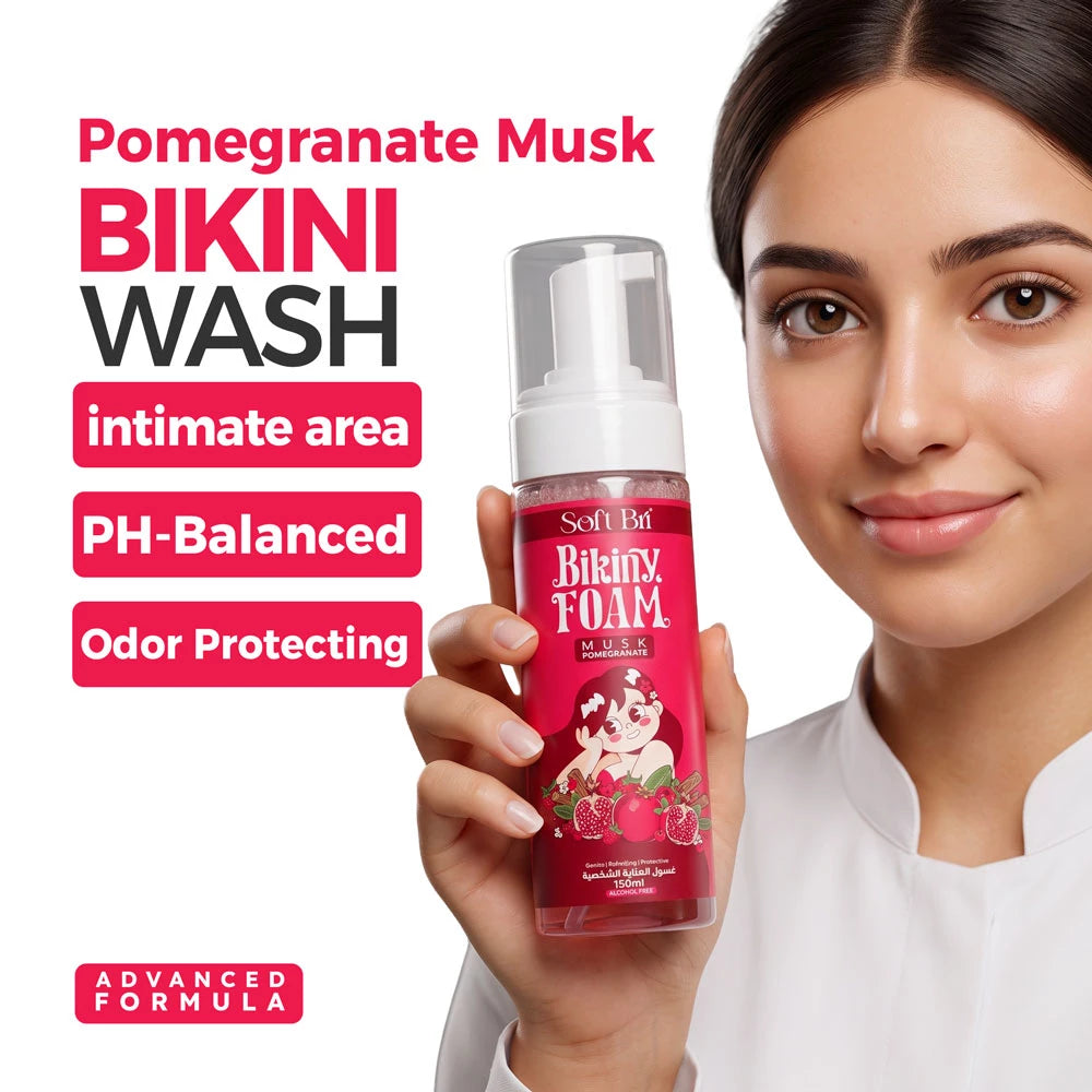Soft Bri Bikini Foam – Musk Pomegranate