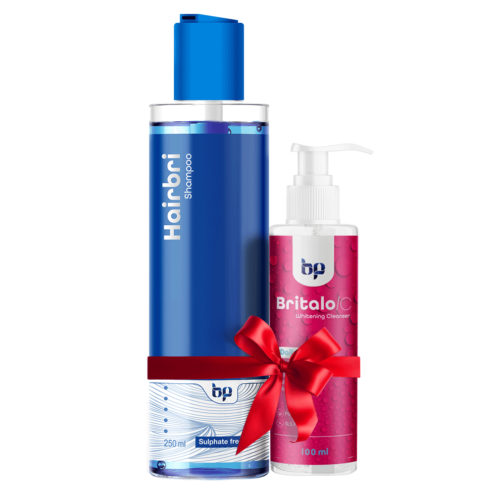 Hairbri Shampoo + Britalo Cleanser