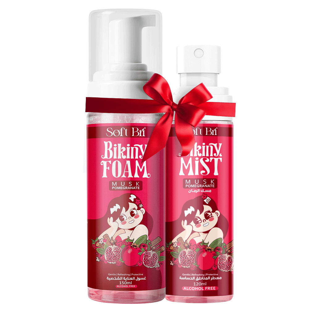Soft Bri Bikini Foam + Bikini Mist (Musk Pomegranate)