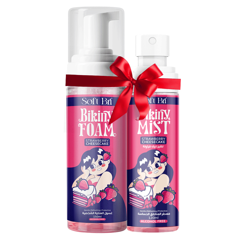 Soft Bri Bikini Foam + Bikini Mist (Strawberry Cheesecake)