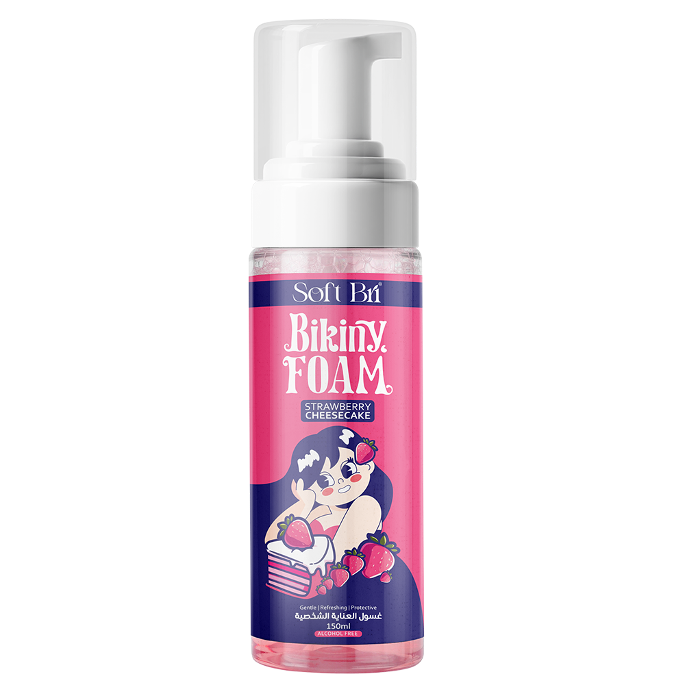 Soft Bri Bikini Foam – Strawberry Cheesecake